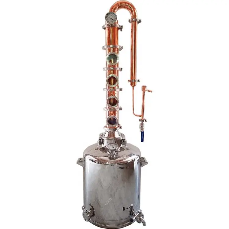 Stainless Steel Ethanol Boiler Water Distiller – High-Efficiency Distillation Unit For Fuel-Grade Purity 1