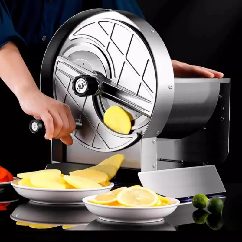 Stainless Steel Manual Potato Slicer – Meubon Commercial-Grade Vegetable Cutter For French Fries And Julienne Strips 1