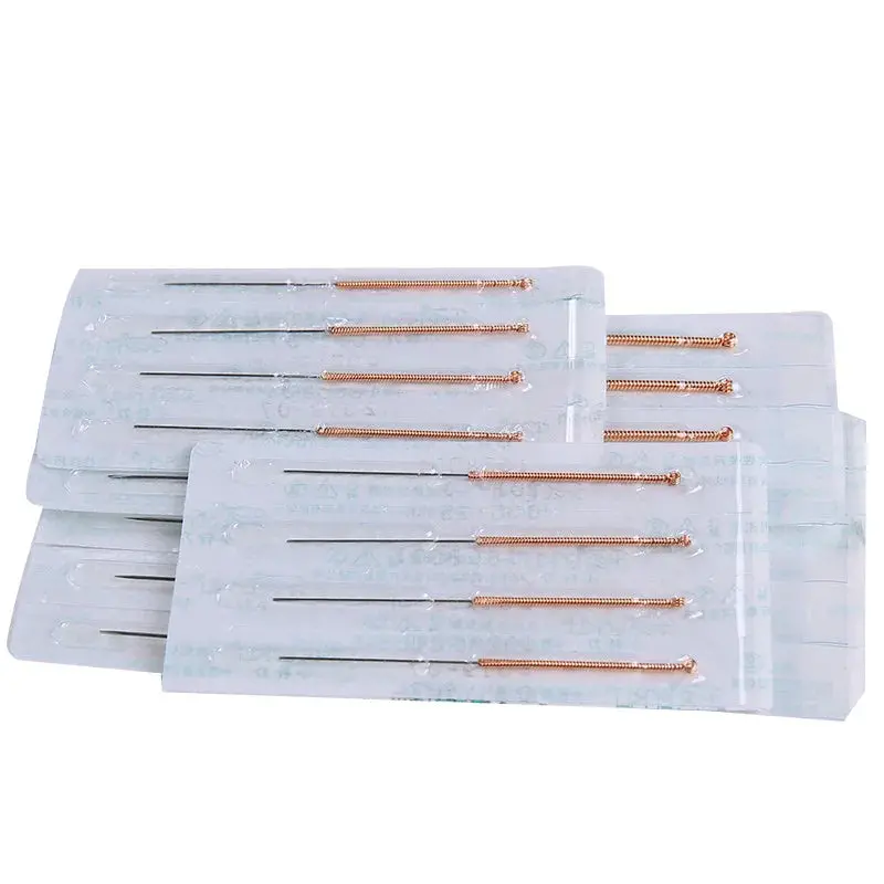 Sterilized Acupotomy Needles With Copper Handles – Precision Micro-Blades For Minimally Invasive Therapy (100 Pcs/Pack) 1