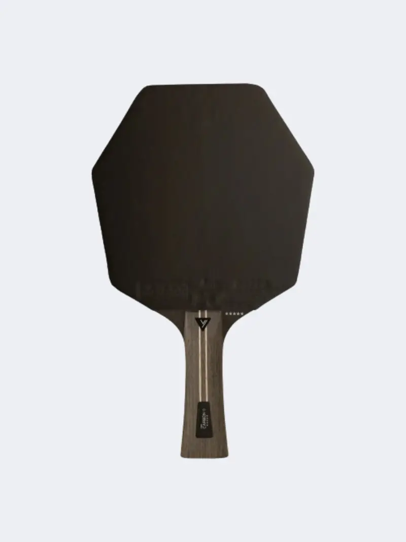 Stiga Pro Carbon Plus Cybershape Table Tennis Paddle – 5-Star Rating, Black/Red/Grey 1