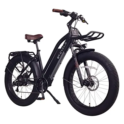 T720 Heavy-Duty Fat-Tire E-Bike – 750W Motor, 95-Mile Range, 20 Mph All-Terrain 1
