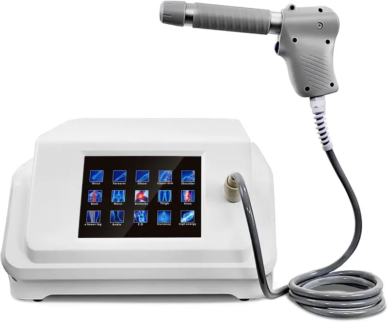 Targeted Shock Wave Pain Relief Machine – Focused Extracorporeal Therapy For Chronic Muscle Soreness And Sedentary-Related Discomfort 1
