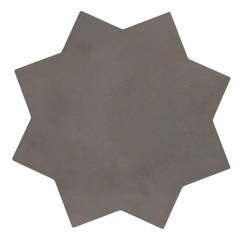 Telouet Star-Print Soil Porcelain Tile – 6X6 In. Organic Hue 1