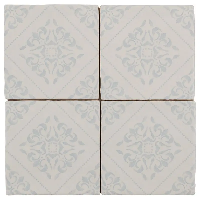 Tender Beige Salvador Satin Ceramic Tile 5X5 In. Decorative Accent 1