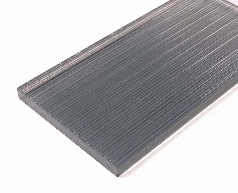 Textured Gray Glass Subway Tile – 3X6 Inches 1
