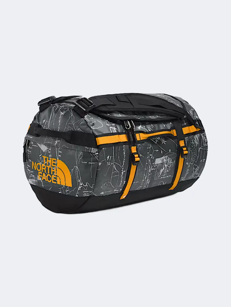The North Face Base Camp S Unisex Duffle Bag – Anthracite Grey & Gold 1