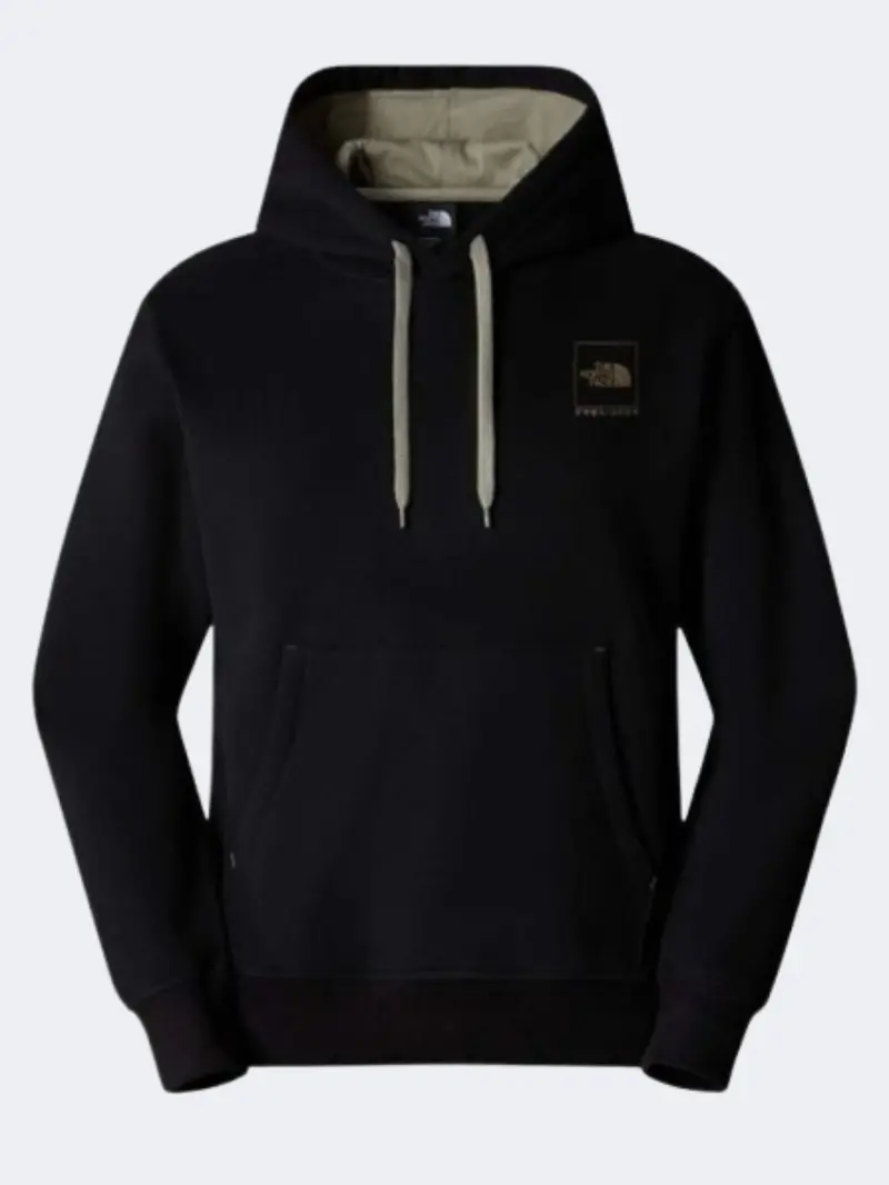 The North Face Coordinates Black Graphic Hoodie For Men 1