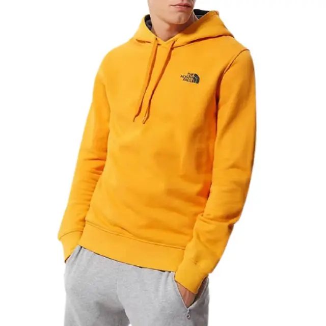 The North Face Drew Peak Men'S Casual Hoodie In Summit Gold 1