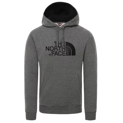 The North Face Drew Peak Men’S Lifestyle Hoodie – Heather Grey Casual Sweatshirt 1