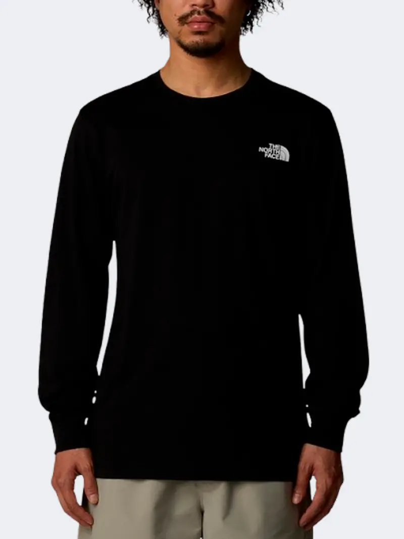The North Face Easy Men'S Long-Sleeve Casual Top In Black 1
