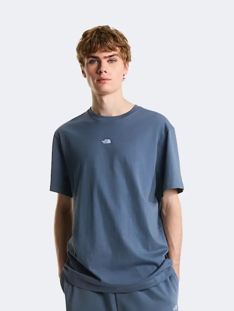 The North Face Essential Center-Logo Relaxed Men'S Lifestyle Tee – Granite Grey 1