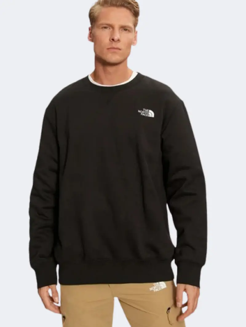 The North Face Essential Relaxed-Fit Men'S Casual Sweatshirt – Black 1