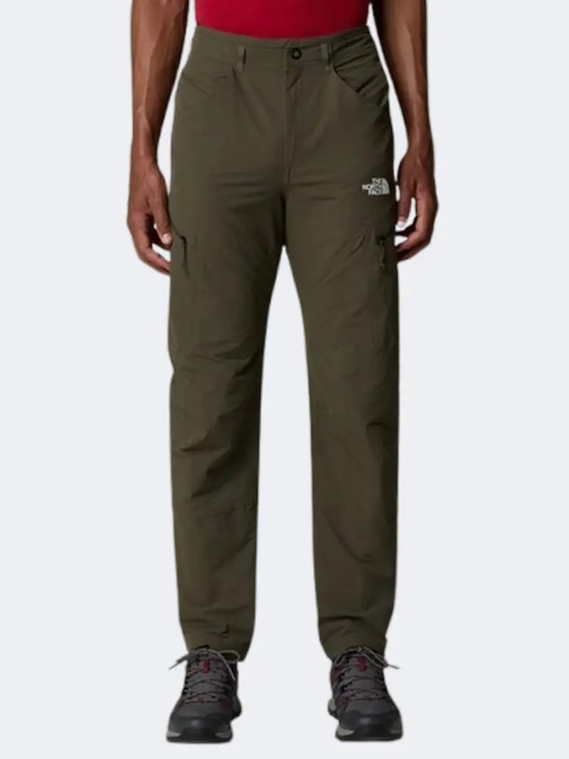 The North Face Men'S Exploration Tapered Lifestyle Pants – New Taupe Green 1