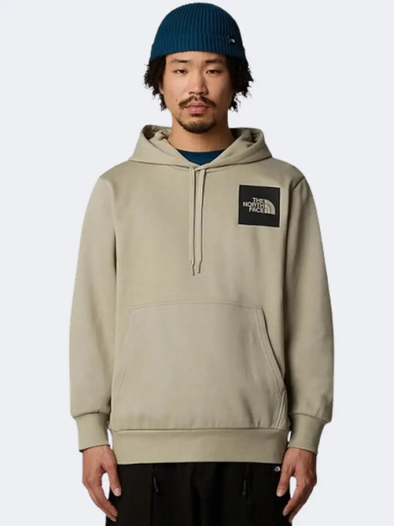 The North Face Men'S Fine Fleece Hoodie – Clay Grey 1