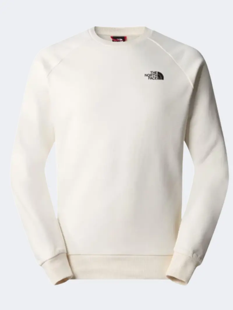 The North Face Rag Redbox Sweatshirt For Men – Gardenia White 1
