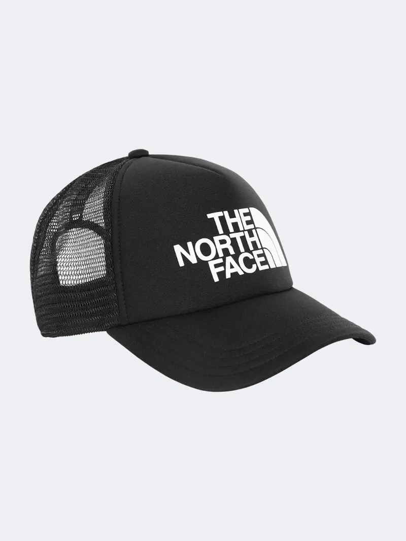 The North Face Unisex Logo Cap – Black And White Contrast 1