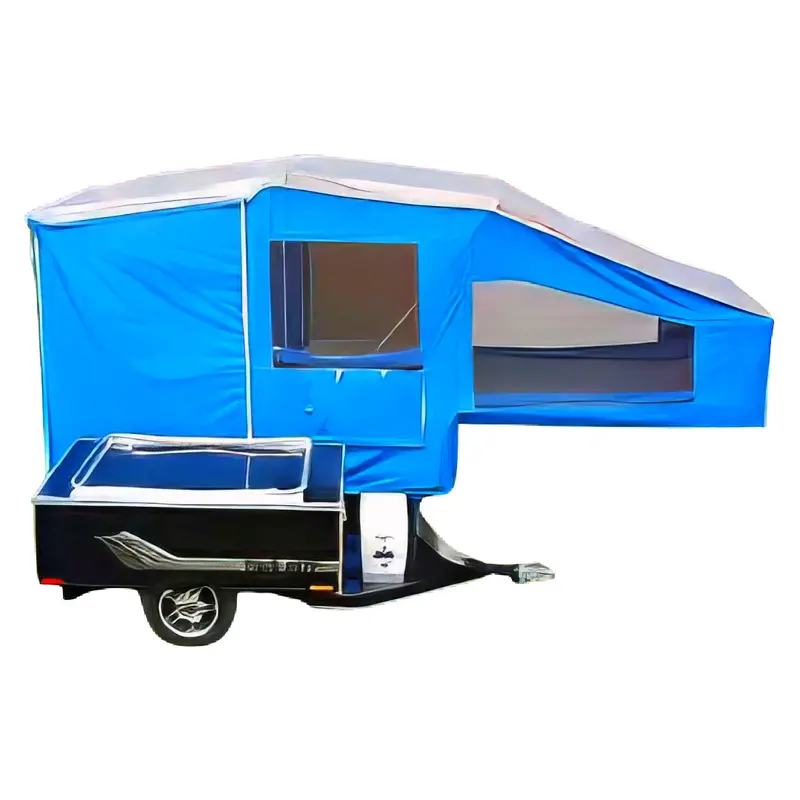 Time Out Motorcycle-Pulled Camping Trailer – Deluxe Camper For On-The-Go Adventures 1
