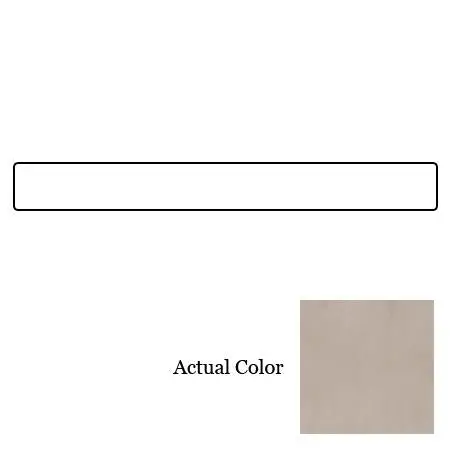 Toffee Glossy 1/2X12 Quarter Round Wall Trim Tile 1