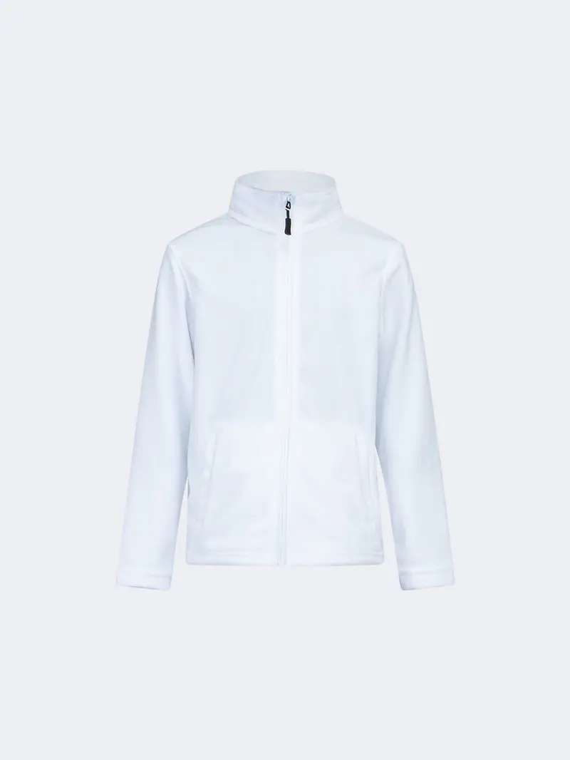 Top Ten Kids' Insulated Ski Fleece – White 1