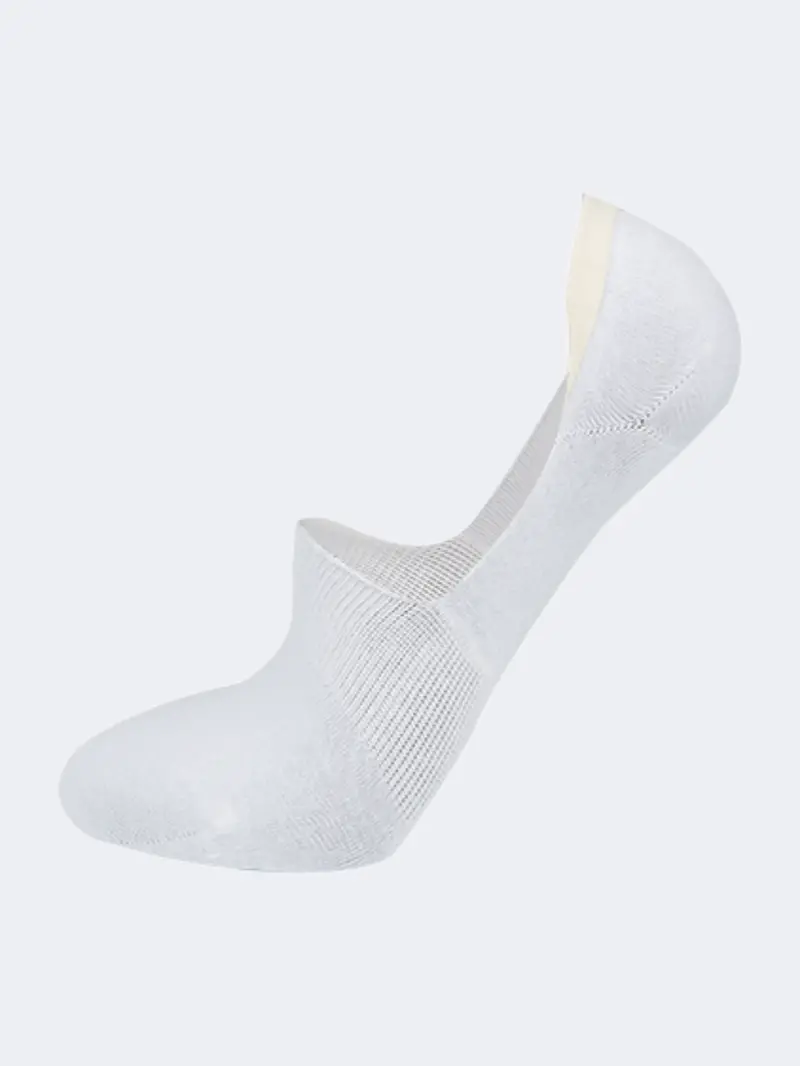 Topten Low-Profile White Invisible Socks – Unisex Everyday Wear 1