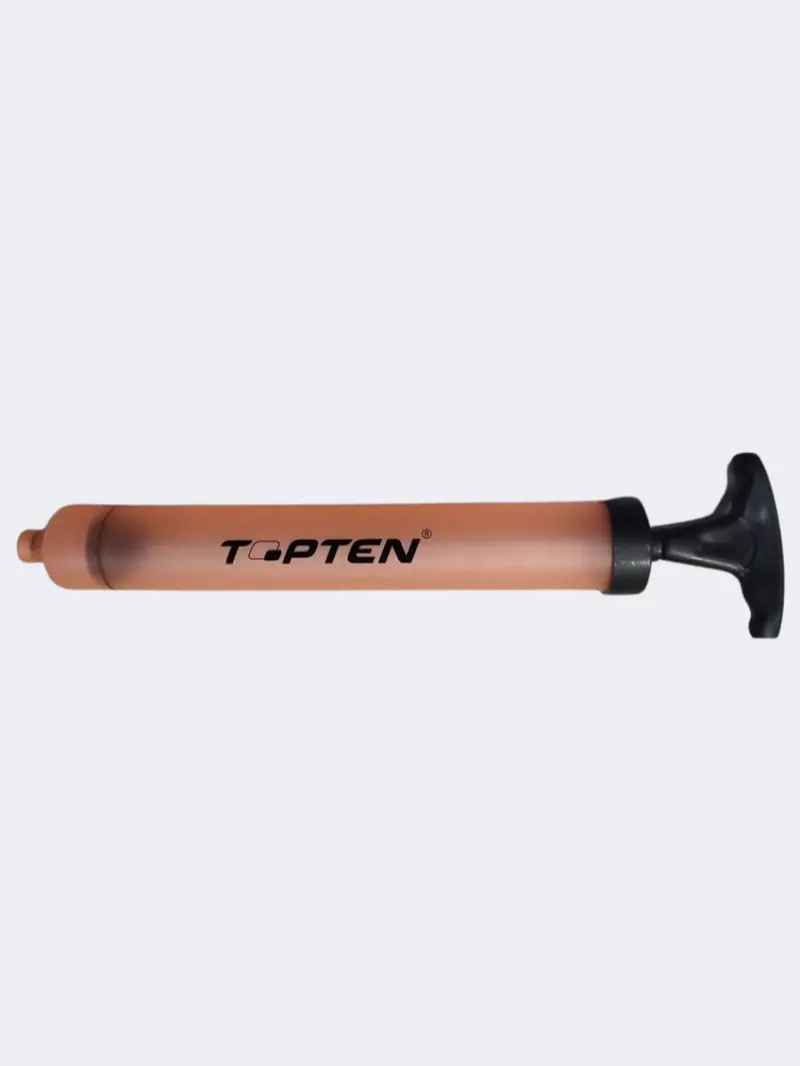 Topten Multisport Air Pump – Clear Transparent Design 1