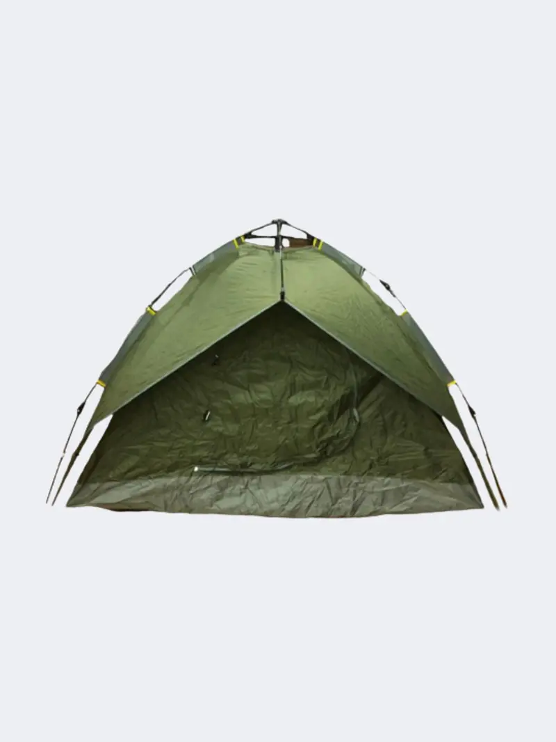 Topten Olive Green 4-Person Camping Tent – Lightweight Family Shelter 1