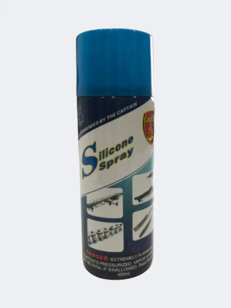 Topten Silicone Lubricant Spray – Fitness Equipment Maintenance, Blue & White 1