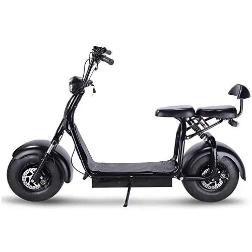 Toxozers 1000W Electric Fat-Tire Scooter – 15–23 Mile Range, 22–25 Mph Top Speed 1