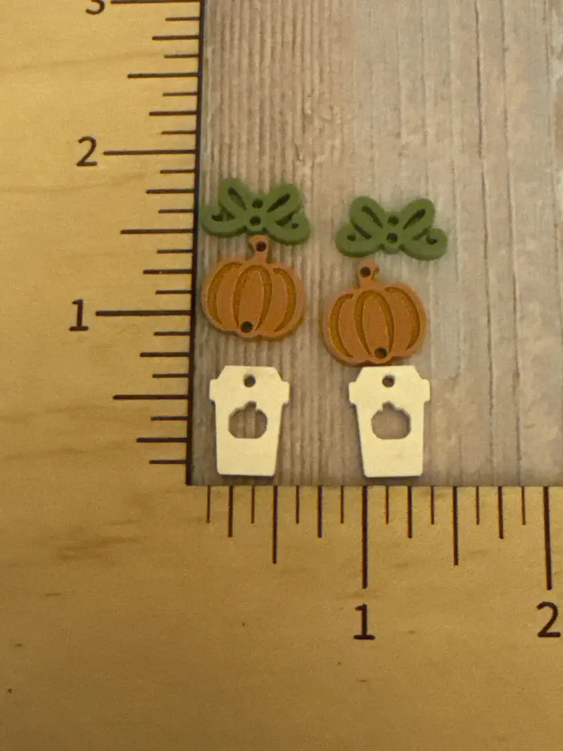 Triple-Bow Pumpkin Latte Hair Accessory 1