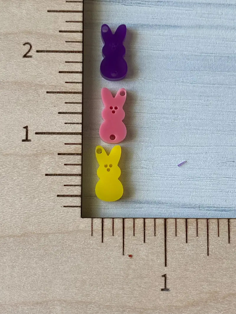 Triple-Element Easter Earring Blank 1