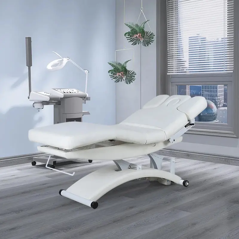 Triple-Motor Heated Spa Treatment Table | Versatile Electric Bed For Lash Extensions, Facials, And Relaxation 1
