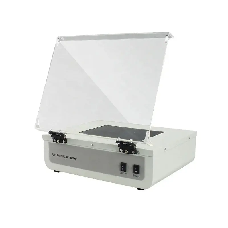 Triple-Wavelength Uv Transilluminator – 254Nm/302Nm/354Nm Led Imaging System For Gel Visualization 1