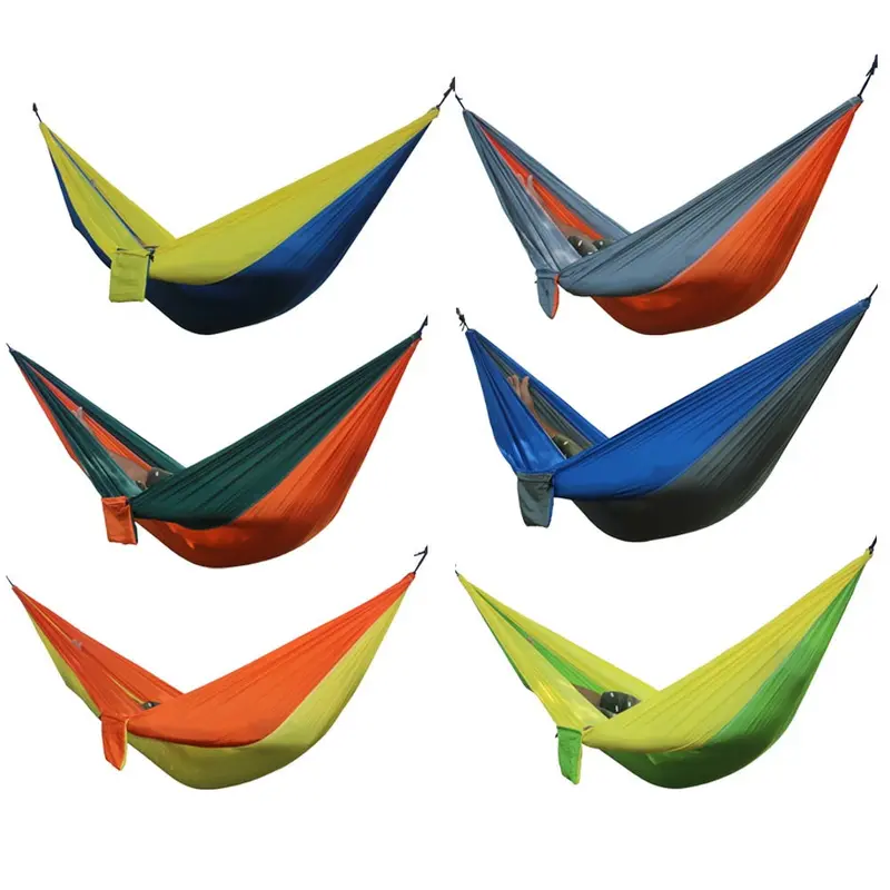Two-Person Lightweight Parachute Nylon Hammock 1