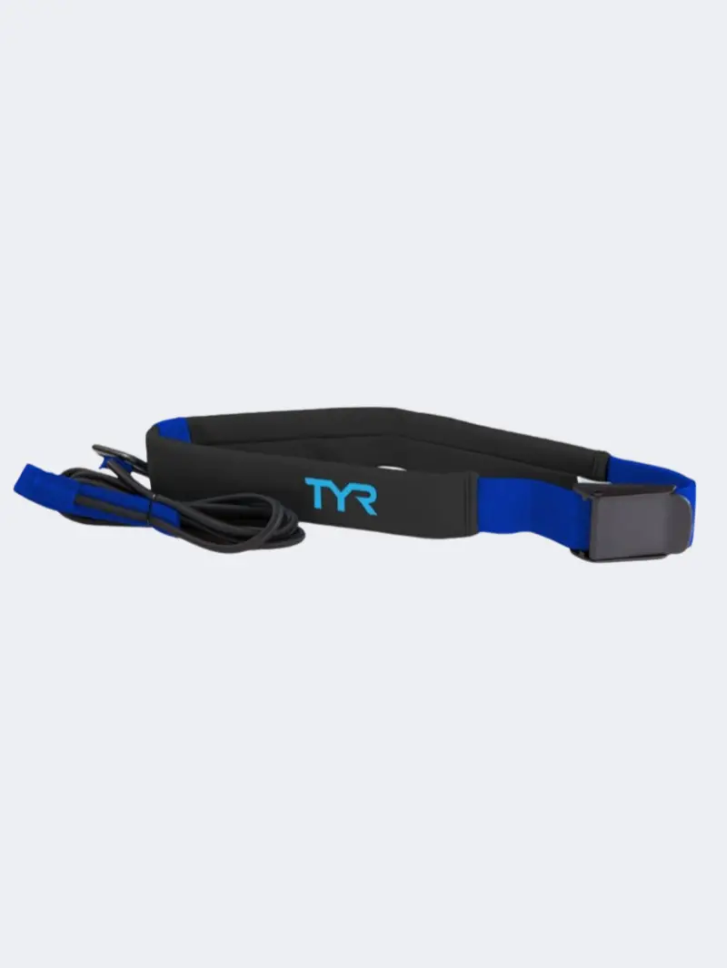 Tyr Aquatic Resistance Swim Belt – Black & Blue 1