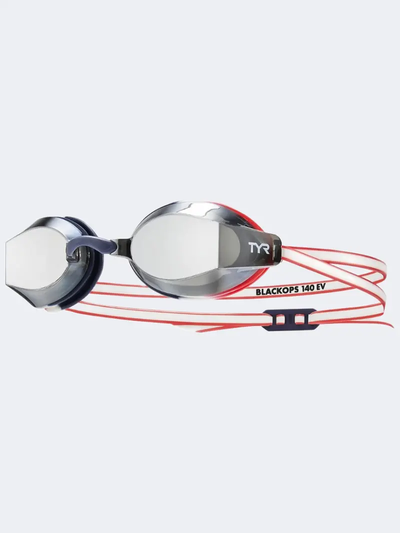 Tyr Blackops 140Ev Mirrored Swim Goggles For Women – Grey/Red 1
