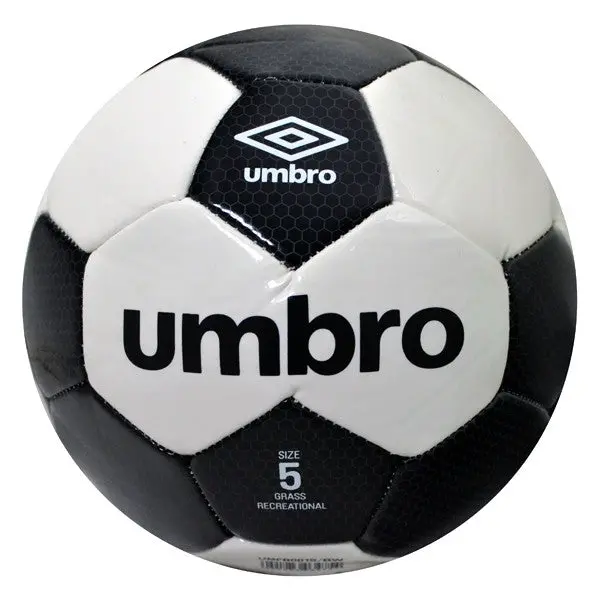 Umbro Black & White Training Football – Size 5 Match-Ready Ball 1
