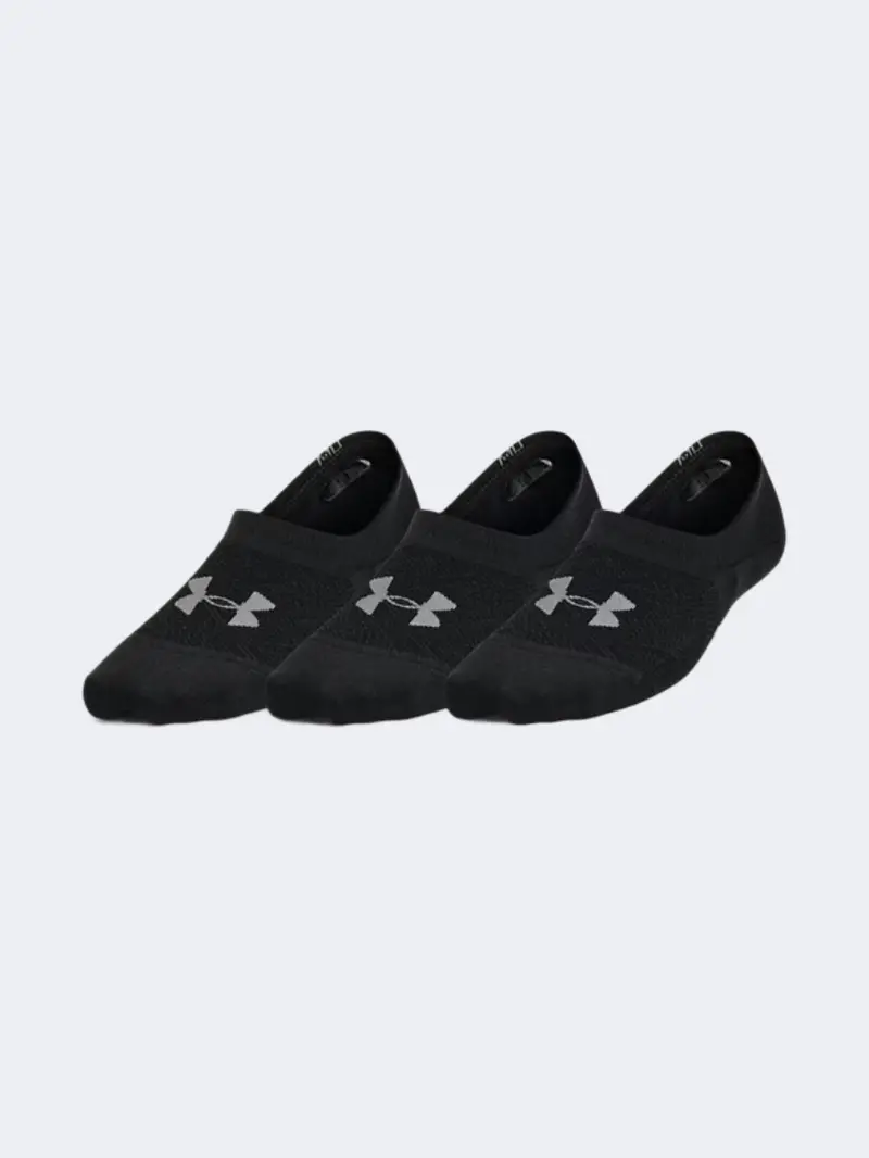 Under Armour Breathe Lite Ultra Women'S Athletic Socks – Solid Black 1