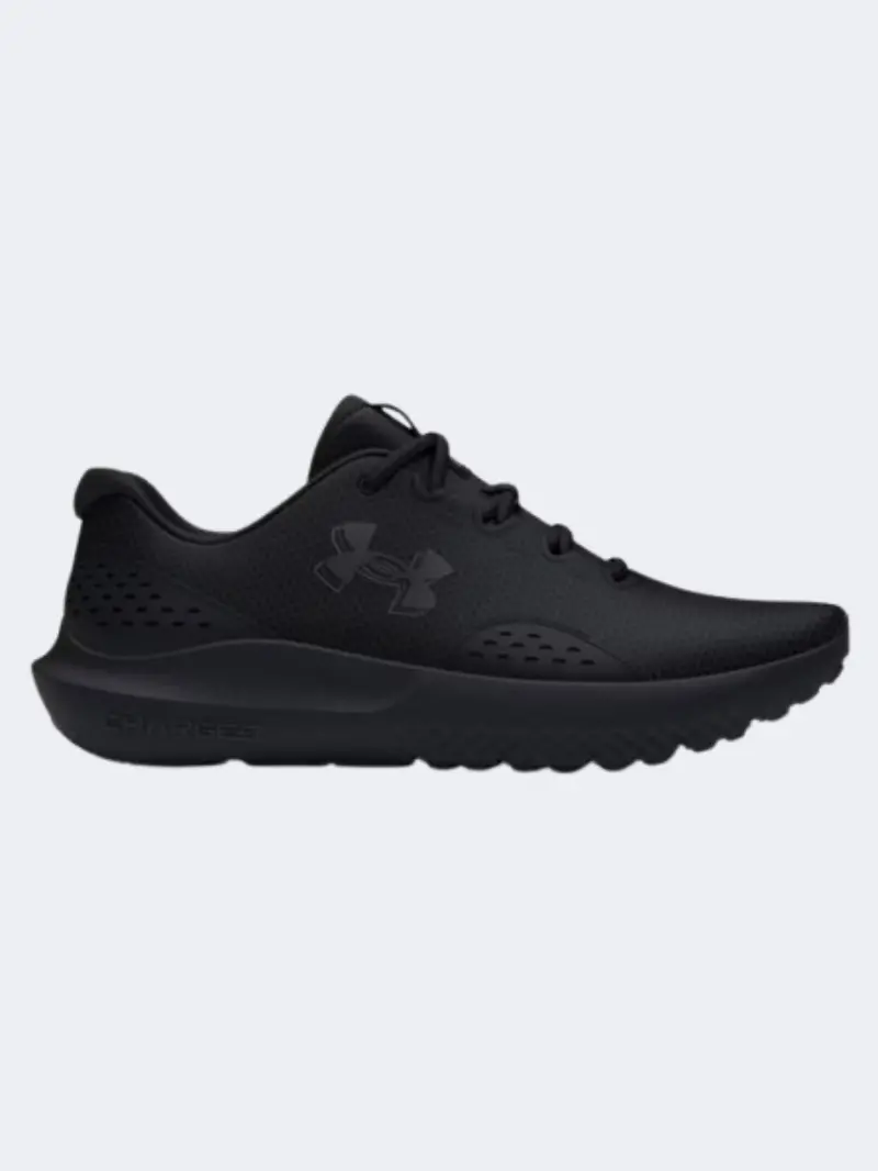 Under Armour Charged Surge 4 Men'S Black Running Shoes 1