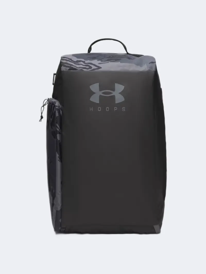 Under Armour Contain Duo Small Black Castlerock Unisex Gym Backpack 1