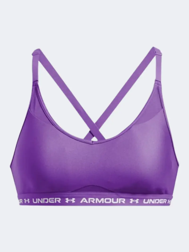 Under Armour Crossback Women'S Training Bra – Lavish Pink & White 1