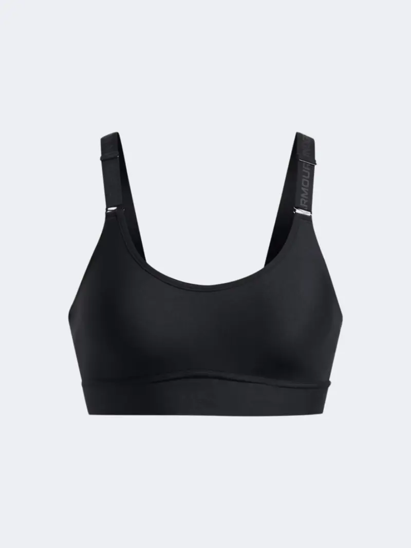 Under Armour Infinity Mid 2 Black Women'S Training Sports Bra 1
