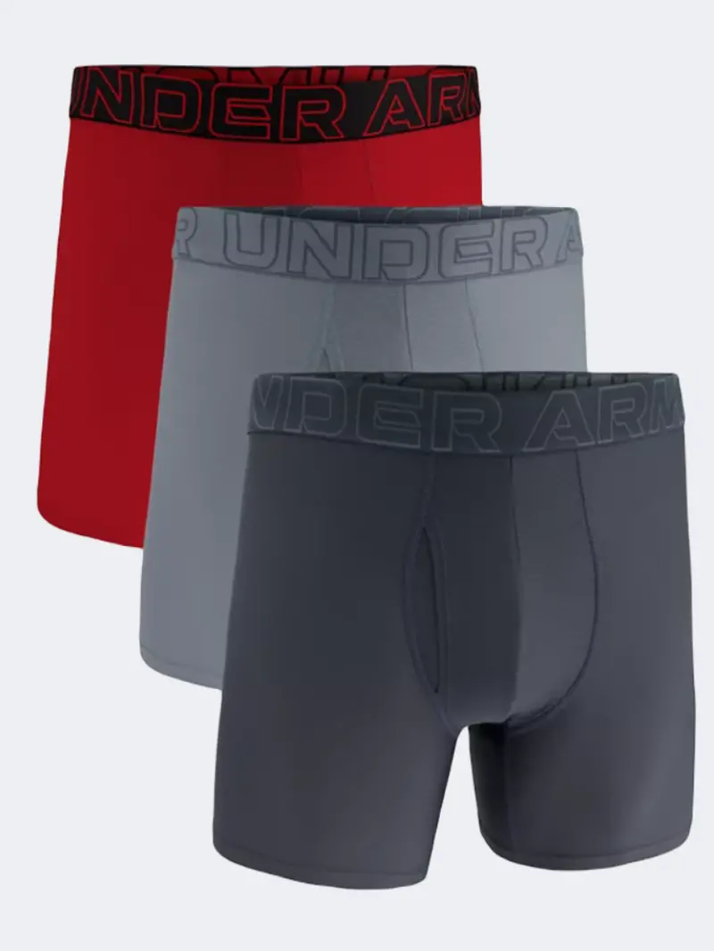 Under Armour Men'S Downpour Grey & Gravel Training Underwear 1