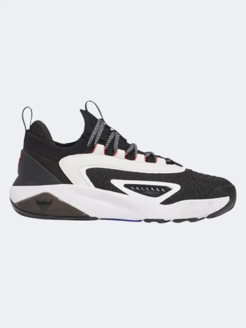 Under Armour Project Rock 7 Men'S Training Sneakers – Black, White, And Red 1