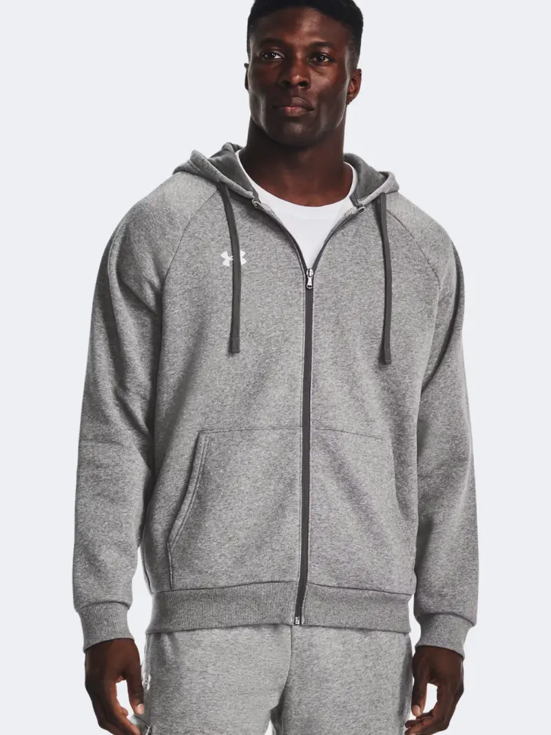 Under Armour Rival Fleece Full-Zip Hoodie – Castlerock 1