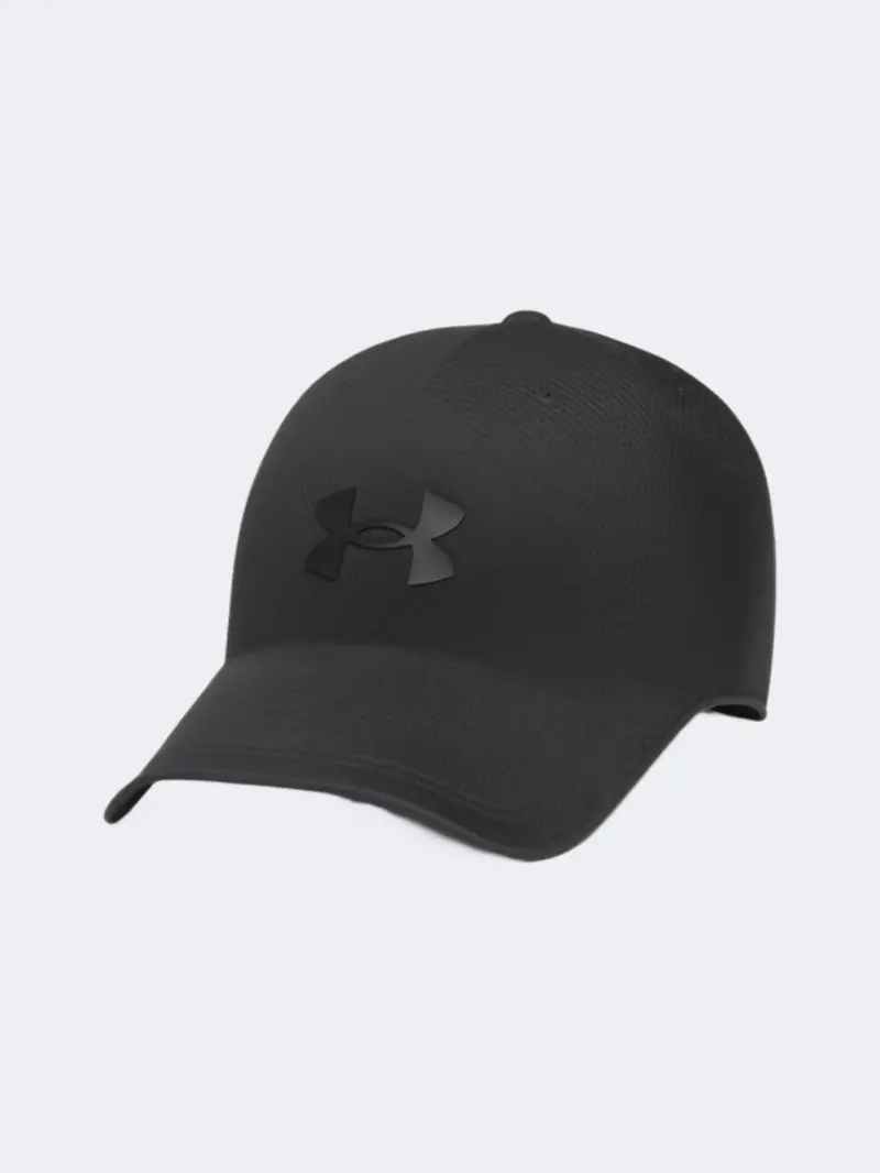 Under Armour Stealthform Cap – Uncrushable Unisex Lifestyle Headwear, Black 1