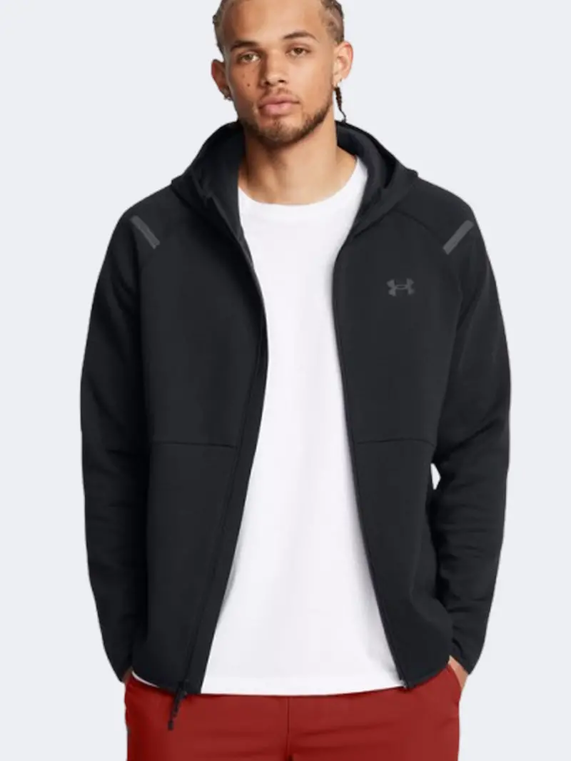 Under Armour Unstoppable Fleece Jacket For Men – Black 1