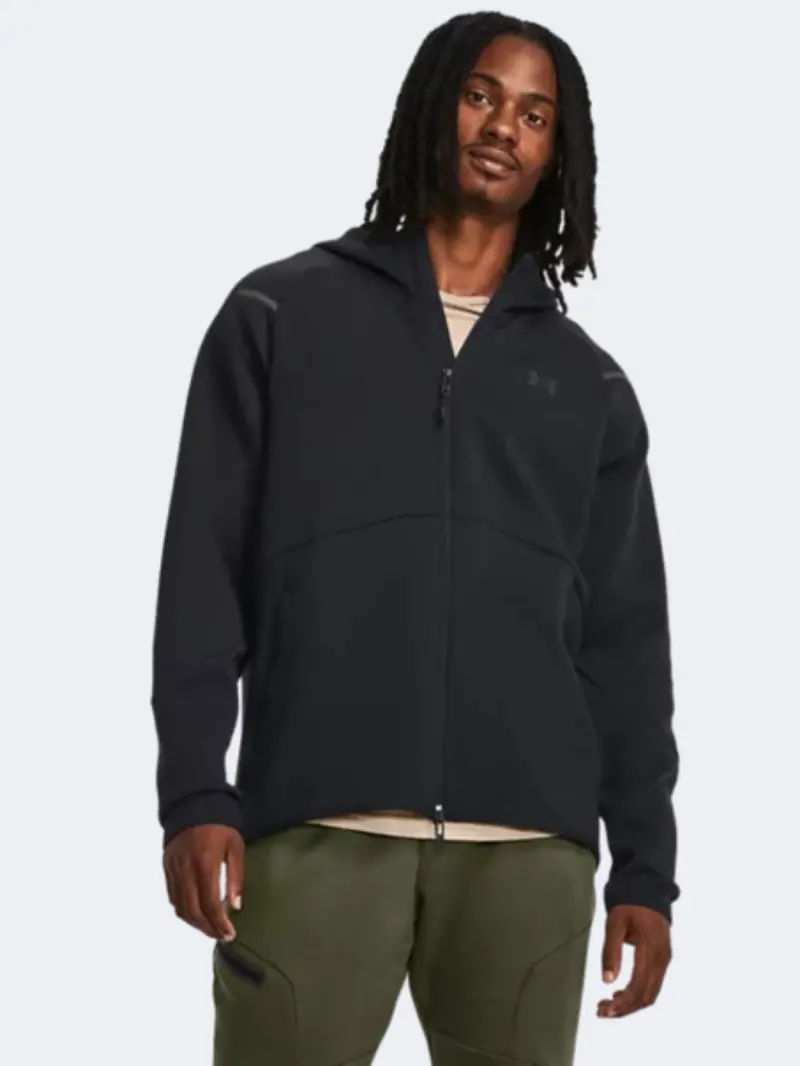 Under Armour Unstoppable Fleece Men'S Lightweight Jacket In Black 1