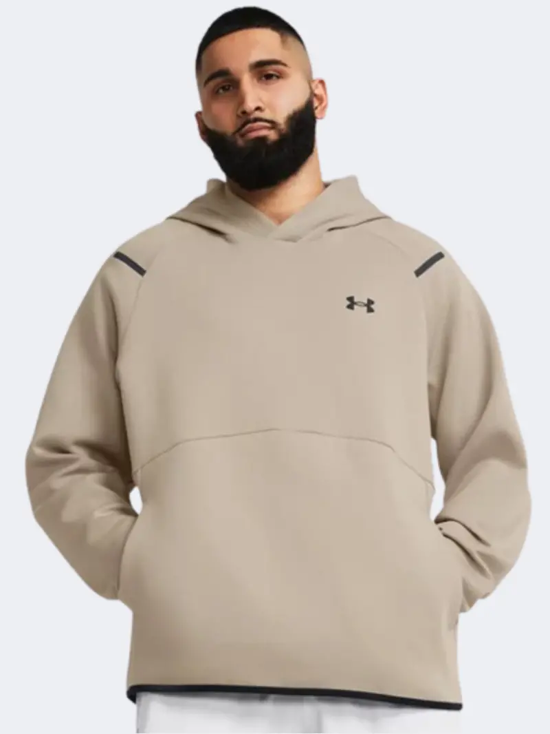 Under Armour Unstoppable Timberwolf-Black Men'S Lifestyle Hoodie 1