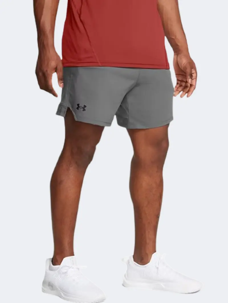 Under Armour Vanish Woven Men'S 6-Inch Training Shorts – Castletrock & Black 1