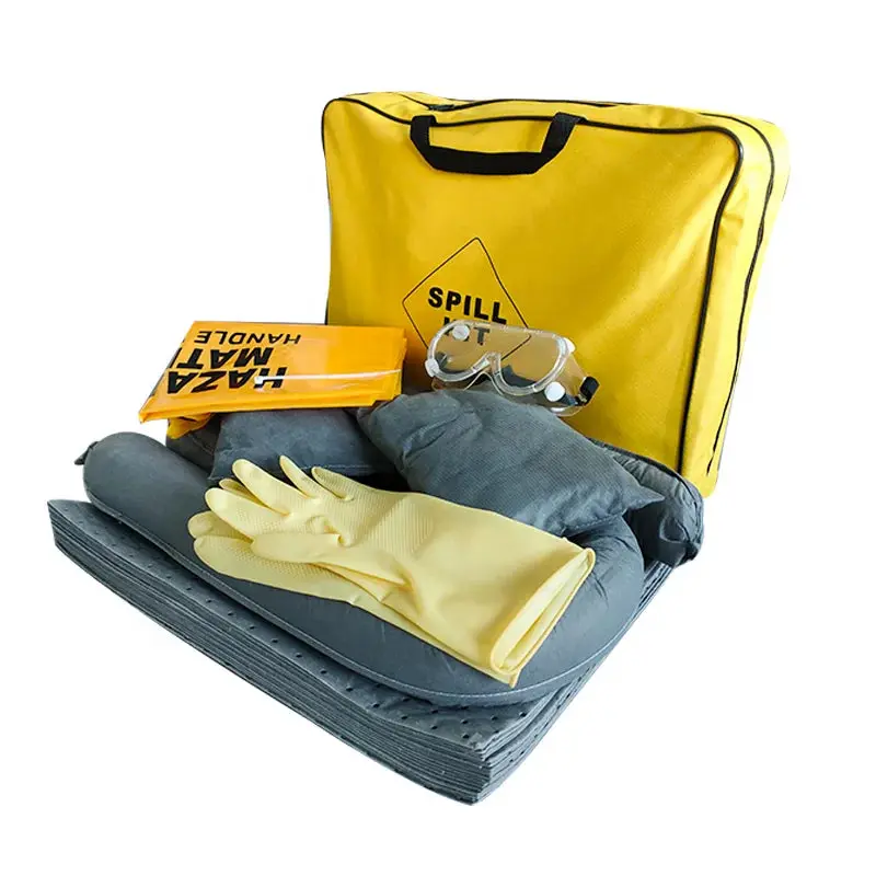 Universal 45L Spill Containment Kit – Portable Environmental Safety Kit For Chemical, Oil & Hazardous Liquid Spills 1